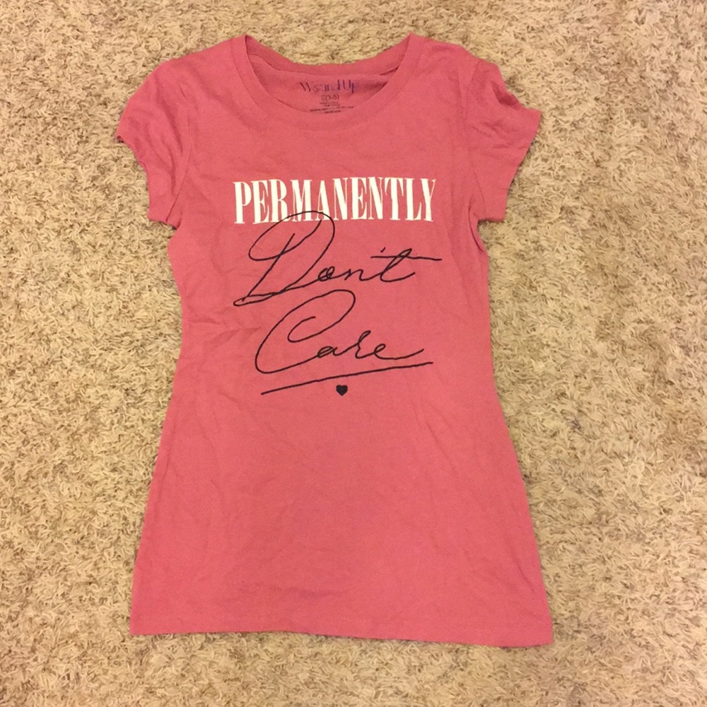 Pink graphic shirt